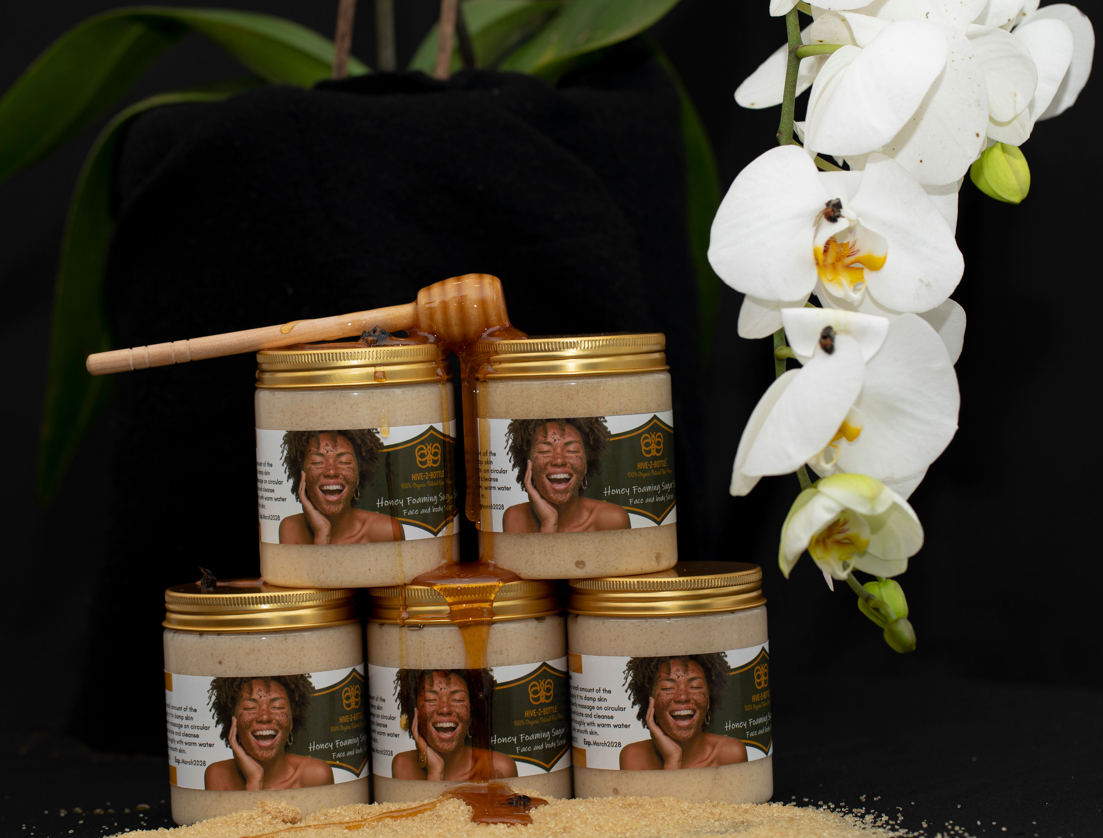 Honey Foaming Sugar Scrub